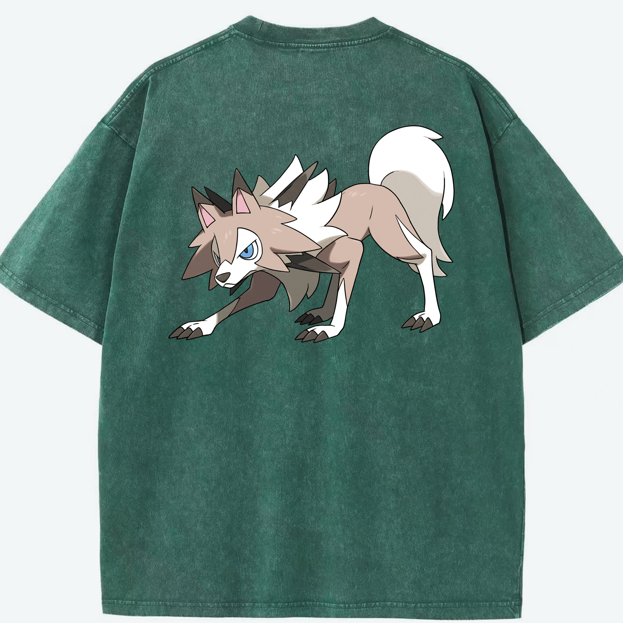（画像用） ポケットモンスター Pokémon 綿100% ヴィンテージ風 半袖Tシャツ（背面プリント）